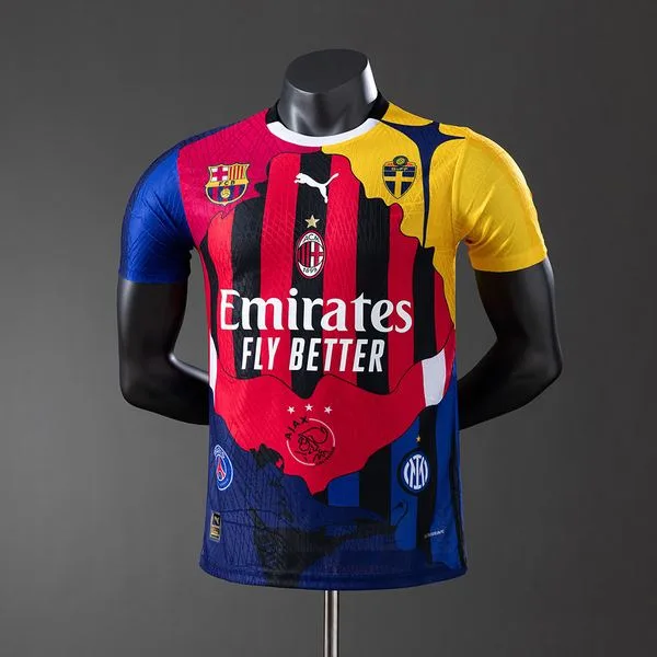 Camiseta de fútbol AC Milan 2025/26 ESPECIAL MANGA CORTA VERSION JUGADOR